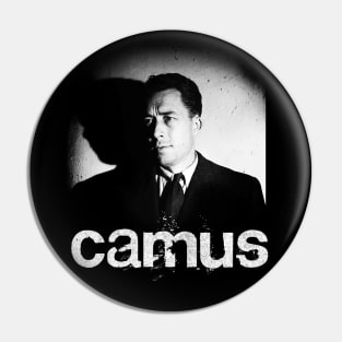 Albert Camus / Aesthetic Fan Art Design Pin