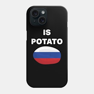 is potato russia Phone Case