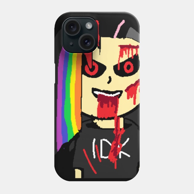 BAD AMY ''IDK'' Phone Case by KVLI3N