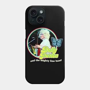 Retro dolly parton 80s Phone Case