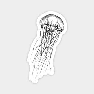 Jellyfish print Magnet