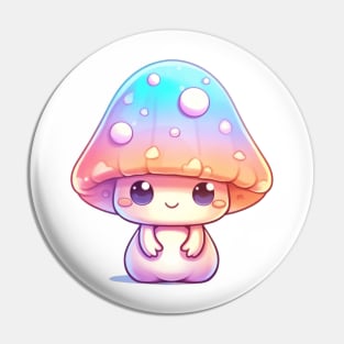 Cute Psychedelic Mushroom Pin