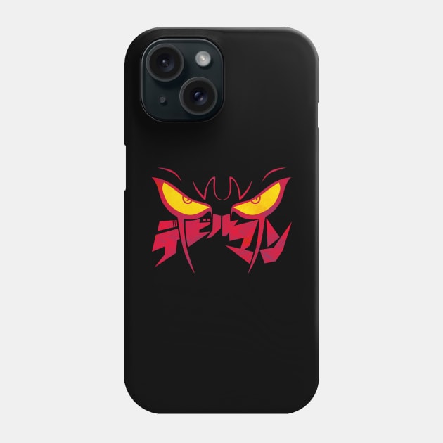 124b Devilman eyes Phone Case by Yexart