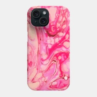 Pink Marble Abstract Phone Case