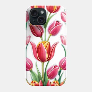 Tulip Flowers Phone Case