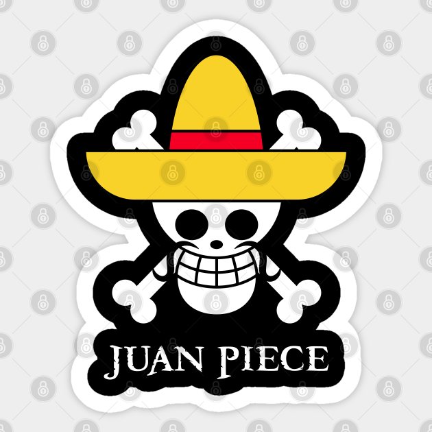 Juan Piece - Pirate King - Anime - Sticker