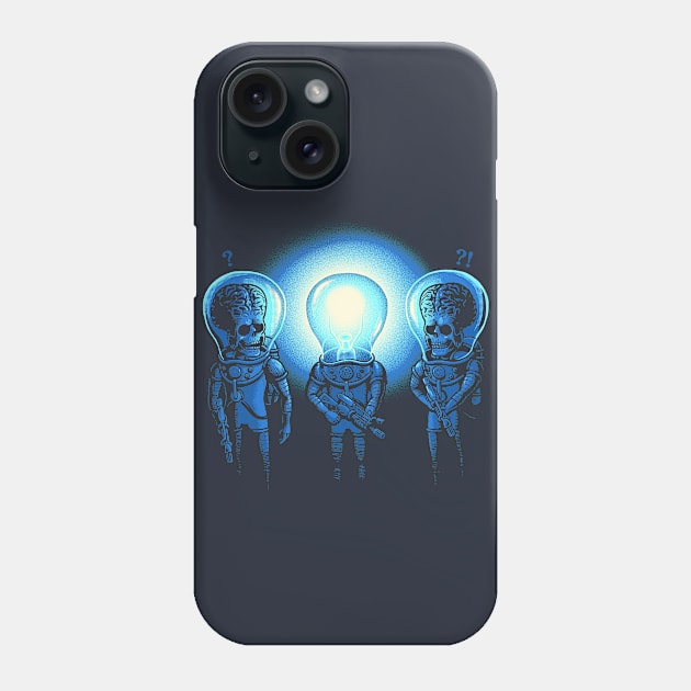 Bulb Head Phone Case by benchen