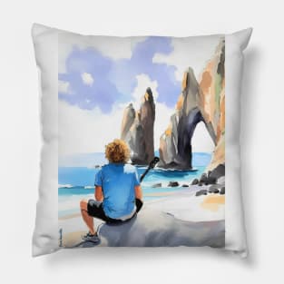 Cabo Arch (undated version) Pillow