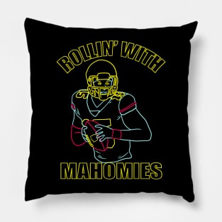 Rollin' with Mahomes Pillow