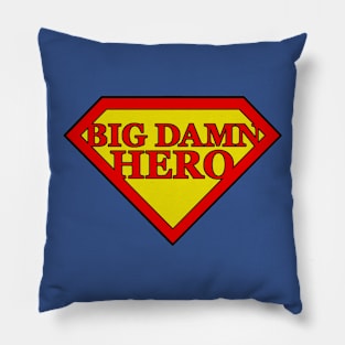 Super Damn Hero Pillow