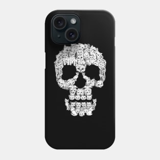 Skull of cats Phone Case