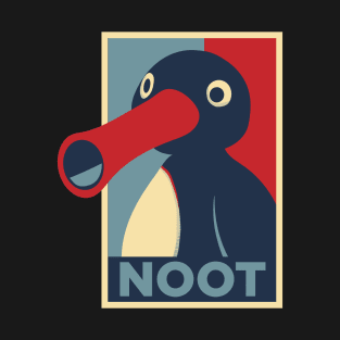 Pingu noot Obama hope style T-Shirt