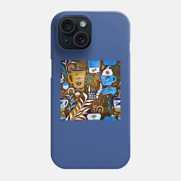 “Cozy Autumn Beverages” Phone Case by Colette22