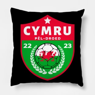 Cymru Football Pillow