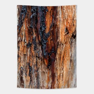 Vibrant Tree Oozing Sap From Trunk - Alternative III Tapestry