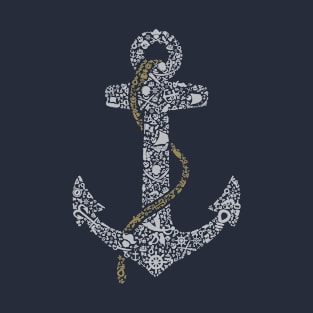 The High Seas Series: Anchor (Color) T-Shirt