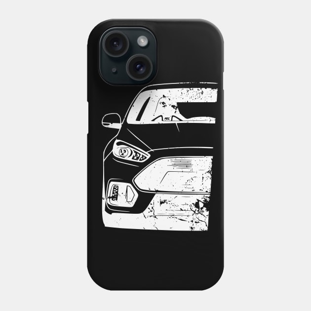 Focus RS Rallye JDM Tuning Car Rally Phone Case by Automotive Apparel & Accessoires