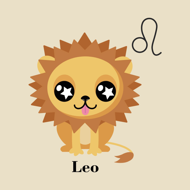 Cute Leo Zodiac by MikaelSh