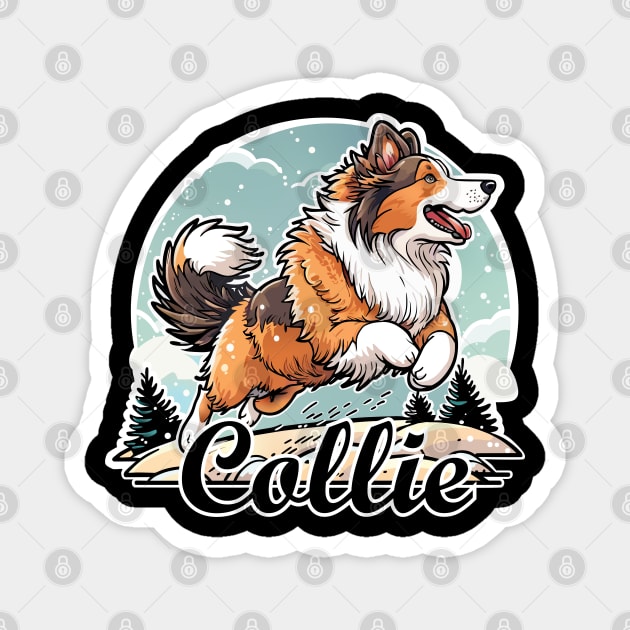 Collie Magnet by SquishyKitkat