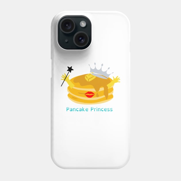 Pancake Princess Phone Case by Unfortunatez