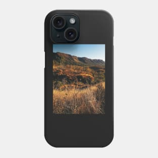 Dry Mountainous National Park Landscape Phone Case