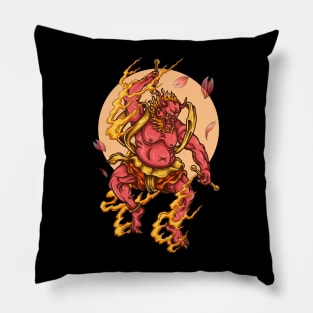 Red Oni Pillow