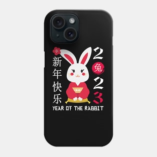Year Of The Rabbit 2023 Zodiac Chinese New Year 2023 Phone Case