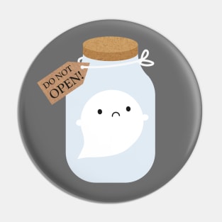 Kawaii Trapped Ghost Pin