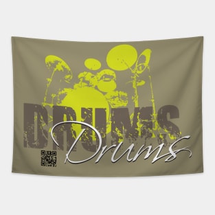 Drums Tapestry