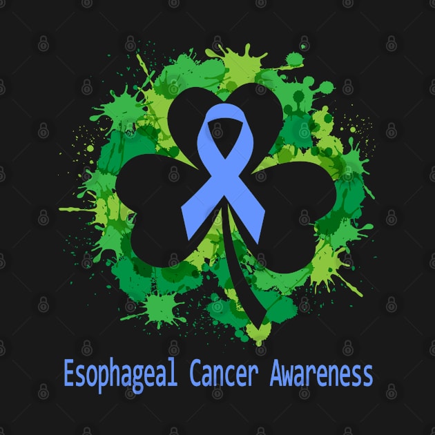 Happy Patricks Day Esophageal Cancer Awareness Support Esophageal Cancer Warrior Gifts by ThePassion99