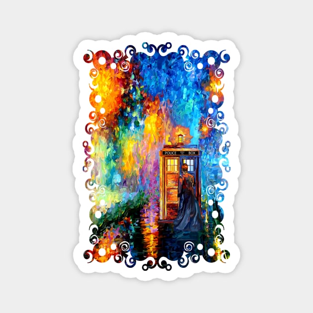 The doctor lost in the strange city Magnet by Dezigner007