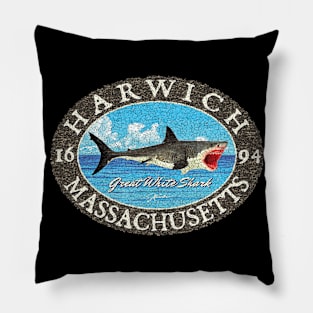 Harwich, Massachusetts, (Cape Cod) Great White Shark Pillow