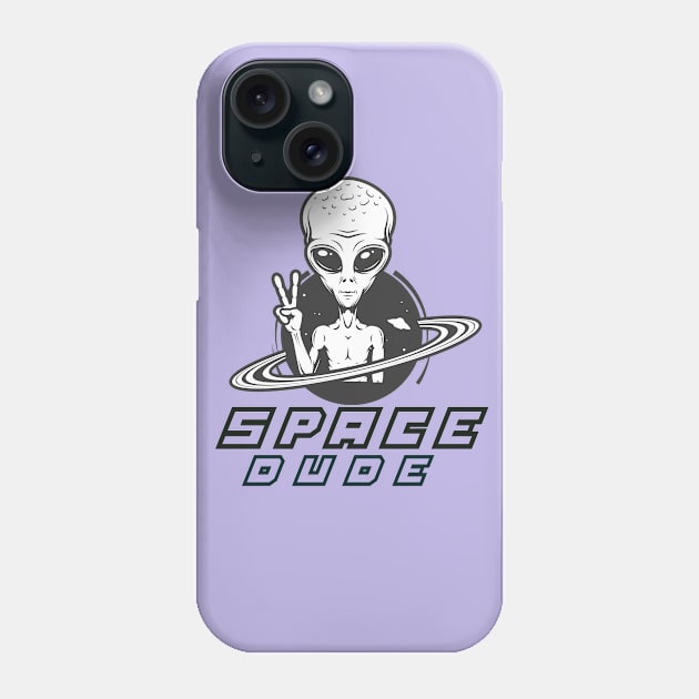 Space dude T-shirt planet Phone Case by Space Dude