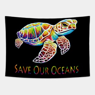 Save Our Oceans Tapestry