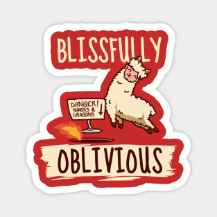 The Oblivious Llama Magnet