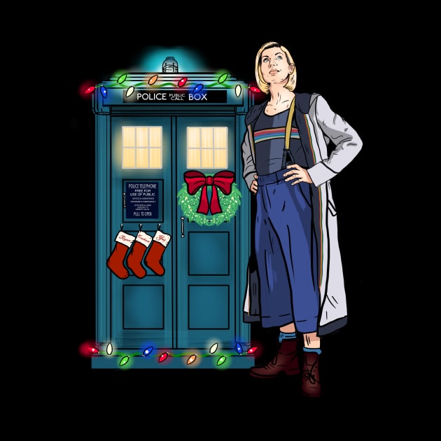 Merry Christmas Doctor! by MonicaLaraArt