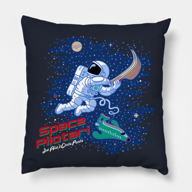 Space Pilotari Pillow by byTxemaSanz