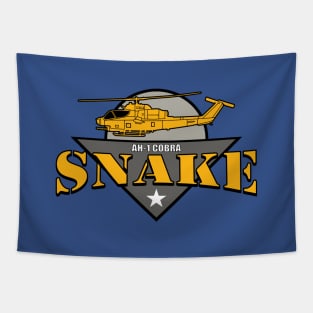 AH-1 Cobra - Snake Tapestry