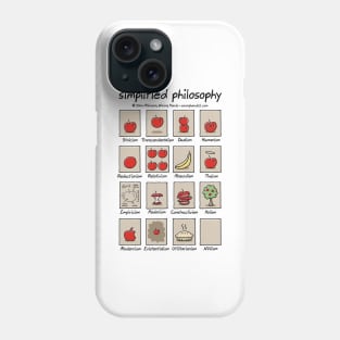 simplified philosophy Phone Case