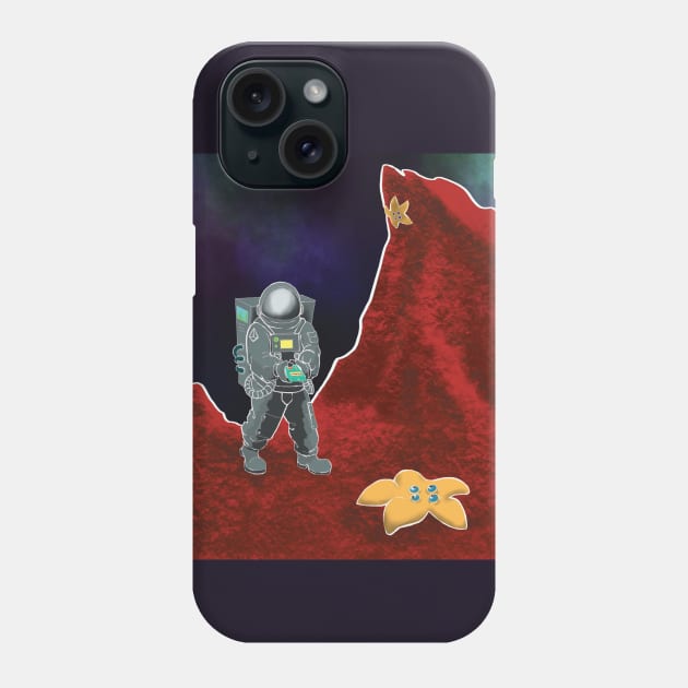 Space Man Phone Case by StudioGillian