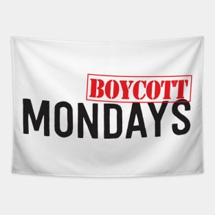 Boycott Mondays Tapestry