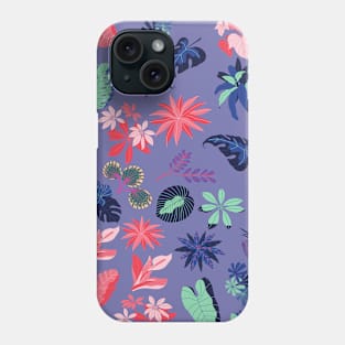 Beautiful geometrical leaf design Phone Case