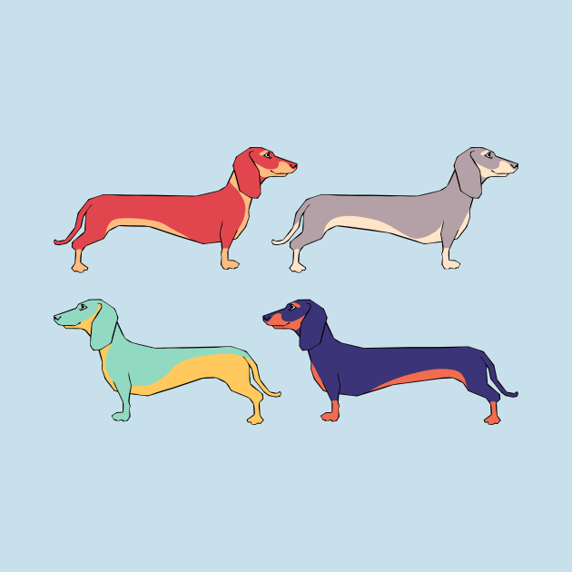 Dachshunds by Oh Hokey Pokey