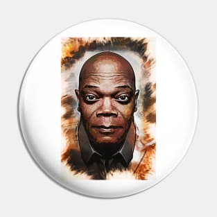 Samuel L. Jackson - Caricature Pin