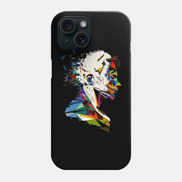 Abstract Man Phone Case by AI INKER