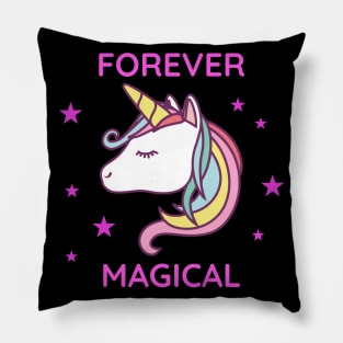 Forever Magical Unicorn Pillow