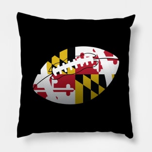 Maryland Flag Football Pillow