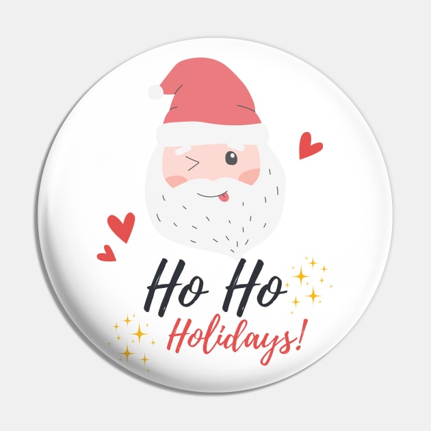 Cute Santa Claus Pin by Rdxart