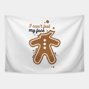 Funny Gingerbread Man Tapestry