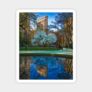 Spring Arrives In Madison Square Park Magnet